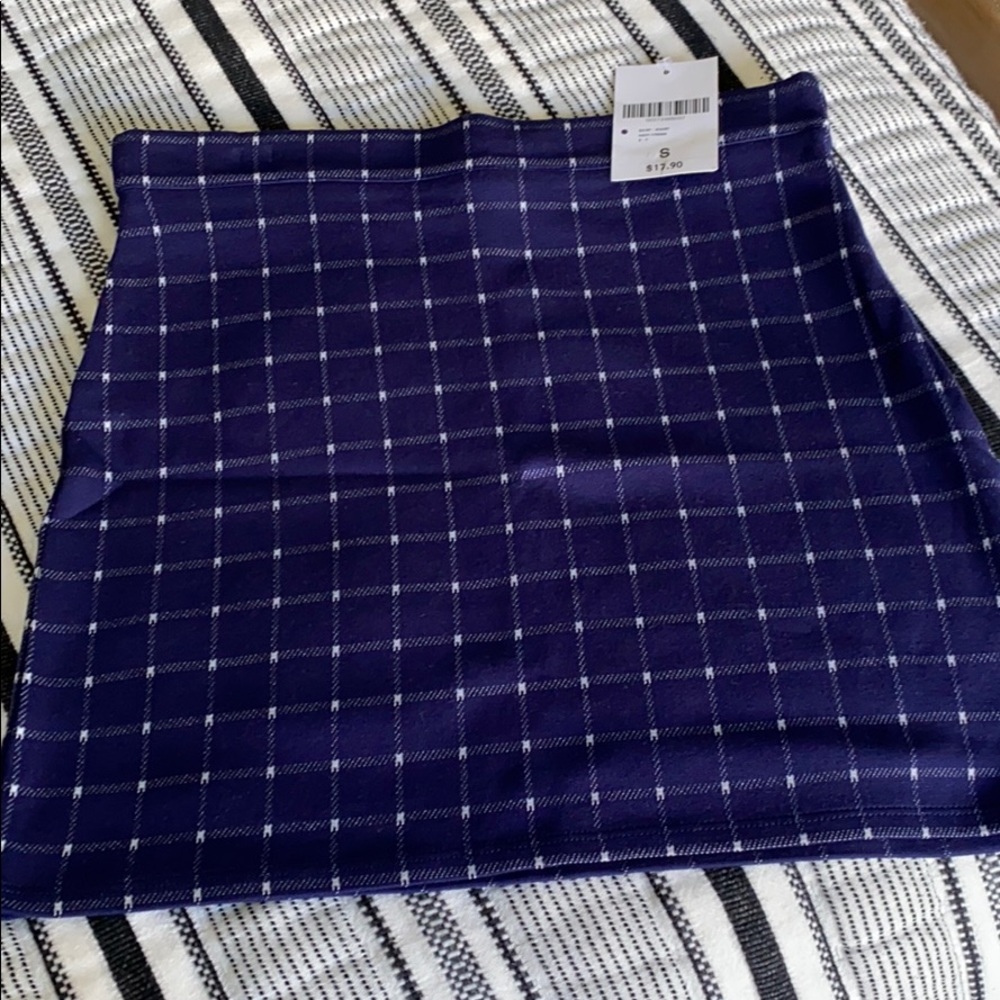 NWT navy skirt